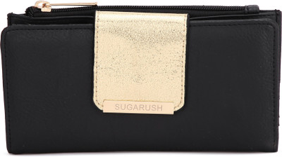 

SUGARUSH Casual Black Clutch