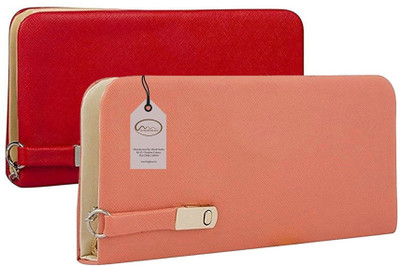 

SALEBOX Casual Pink, Maroon Clutch, Maroon;pink