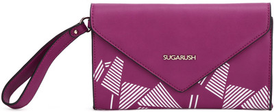 

SUGARUSH Casual Purple Clutch