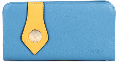 

SUGARUSH Casual Blue Clutch