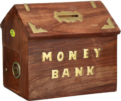 

NEW MAYUR ENTERPRISES FSA 13 Coin Bank(Brown)