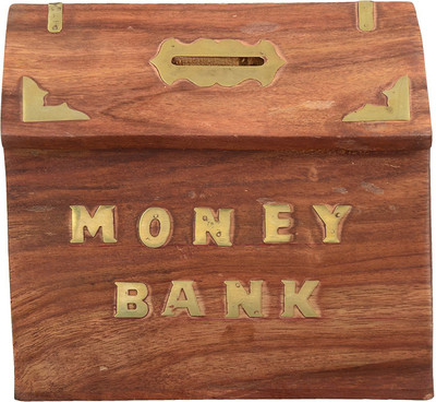 

NEW MAYUR ENTERPRISES FSA 15 Coin Bank(Brown)