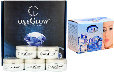 

Pink Root BLEACH CREAM WITH OXYGLOW FACIAL KIT(Set of 2)
