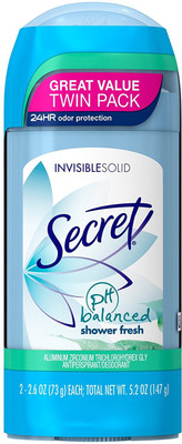 

Secret Solid Secret Deodorant Stick - For Women(147 g, Pack of 2)