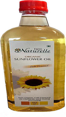 

Farm Naturelle Organic Virgin Cold Pressed Sunflower Oil Sunflower Oil Plastic Bottle(915 ml)
