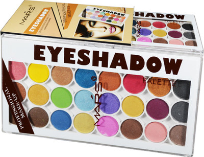 

Mars Matte Eyeshadow Proffessional Make-Up Palatte 87017-02 70 g(Multicolor)
