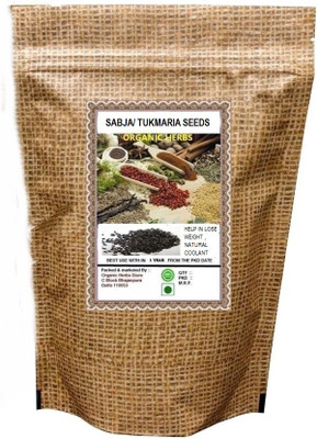 

ORGANIC HERBS SABJA / TUKMARIA /SWEET BASIL SEED POWDER(400 g)