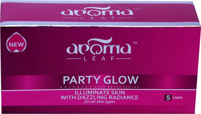 

Aroma leaf PARTY GLOW FACIAL KIT 100 g(Set of 2)