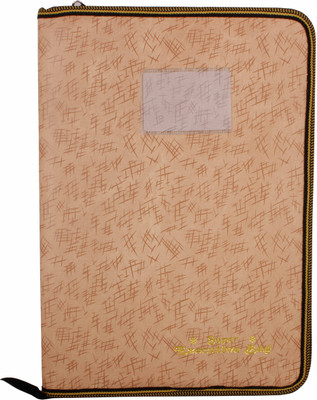 

ZesTale Premium leatherette Document Folder(Set Of 1, Camel)