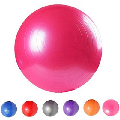 FITGURU EXERCISE BALL 65 CMS PINK Gym Ball(With Pump), Blue;green;grey;pink;purple