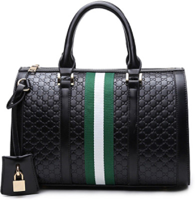 

Tanned Hand-held Bag(Black)