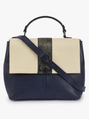 

Phive Rivers Hand-held Bag(Blue, White)