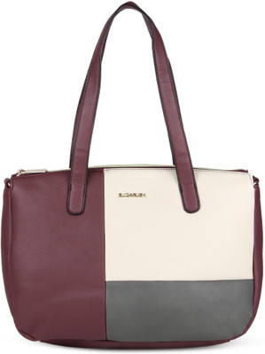

SUGARUSH Shoulder Bag(Beige, Maroon)