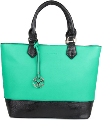 

SUGARUSH Tote(Green, Black), Black;green
