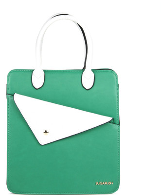 

Sugarush Satchel(Green, White)