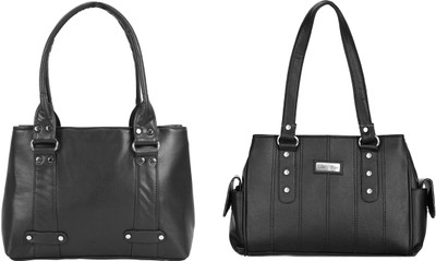 

Lady bar Shoulder Bag(Black)