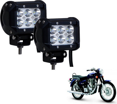 MOCKHE LED Fog Light for Royal Enfield Universal For Bike
