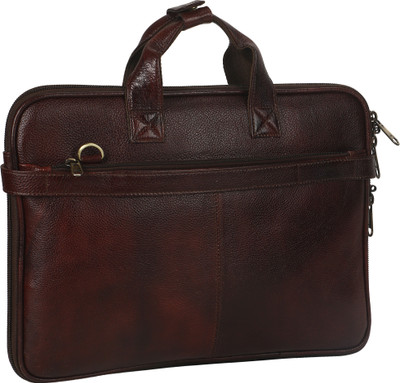 

Crown Fashion 15.6 inch Expandable Laptop Messenger Bag(Brown), Chocolate