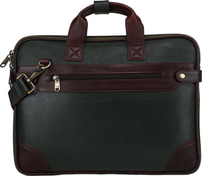 

Crown Fashion 15.6 inch Expandable Laptop Messenger Bag(Green)