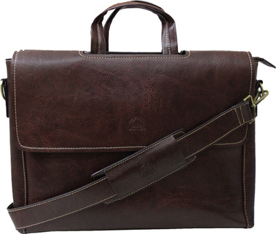 

Damit 15.6 inch Laptop Messenger Bag(Brown)
