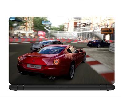 

100yellow Car Gaming Laptop Skin Decal 15.6 Inch for Dell HP Acer Asus Lenovo PVC Vinyl Laptop Decal 15.6