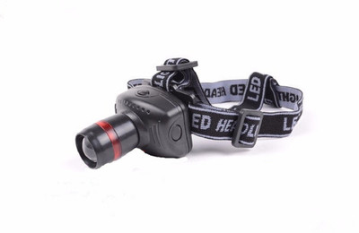 

VibeX ® Z57 600Lumen Headlamp CREE LED Headlight Flashlight Frontal Lantern Zoomable Head Torch Light Bike Riding Lamp LED Headlamp(Black), Multicolor