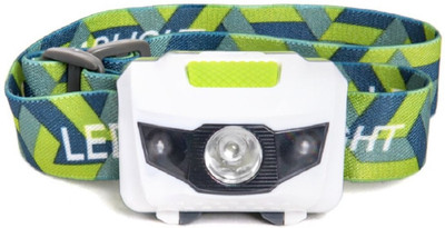 

RHONNIUM ™ Bright 6LED HeadLight 600 Lumens 3-mode Mini Bike Front Light LED HeadLamp LED Head Torch Light LED Headlamp(Cream White)