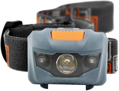 

RHONNIUM ™ 5W headlamp brightness 600 lumen highlight, low light, blinking angle adjustment apply to outdoor activities LED Headlamp(Jet), Grey