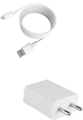 Zebron Wall Charger Accessory Combo for Karbonn Aura Note Play(White)