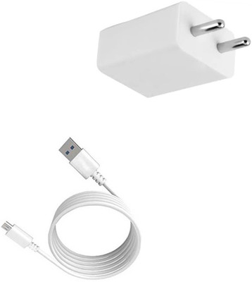 Zebron Wall Charger Accessory Combo for LG K8 2017(White)