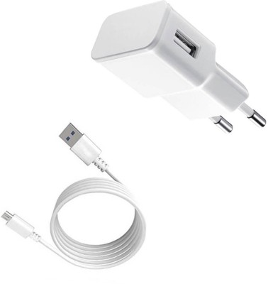 Zebron Wall Charger Accessory Combo for Micromax Evok Dual Note(White)