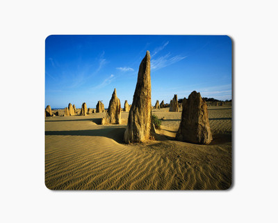 

iKraft Mouse Pad Professional Gaming Mouse Mat Beauty of Nature Printed Mousepad with Non-slip Rubber Base for Home, Office, Gaming Mousepad(Black)