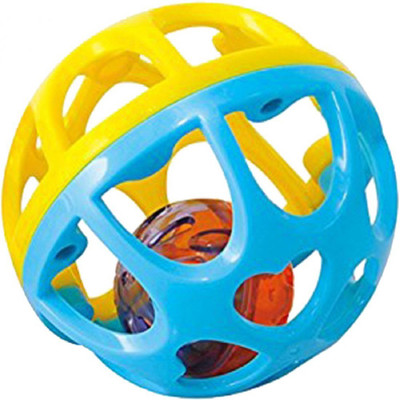 

Tako bell Bounce N Roll Ball On A Header Card Styles May Vary Baby Toy(Multicolor)