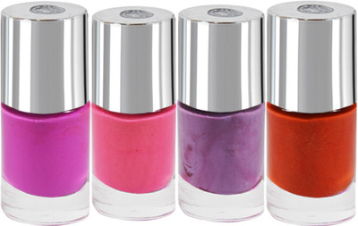 

La Perla International Multicolor Shade-101A Nail Paint Multicolor(Pack of 4)