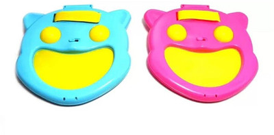 

Electrobot 2pcs Hand Throw & Catch Ball Game Outdoor Hand Hold Ball Rackets Sports Toy Family Interactive Beach Garden Ball Game Kids Gift(Pink, Blue), Blue;pink