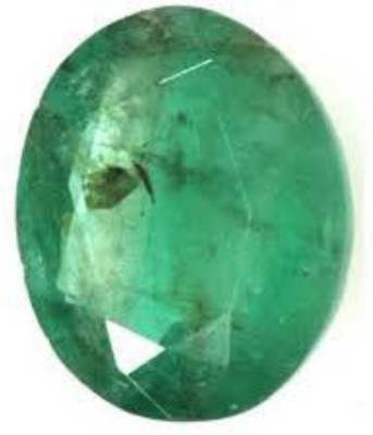 Durga gems Certified Natural Emerald Gemstone (Panna) 8.25 Ratti Stone