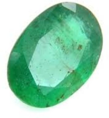 Durga gems Certified Natural Emerald Gemstone (Panna) 10.50 Ratti Stone