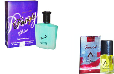 

Wellgoods Set of (2) Dashing Blue~Sandel --120ml Eau de Parfum - 120 ml(For Men & Women)