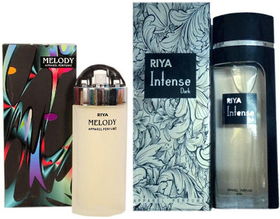 

Riya INTENSE DARK PERFUME 80 ML + BLACK MELODY PERFUME 30 ML Eau de Parfum - 30 ml(For Men & Women)