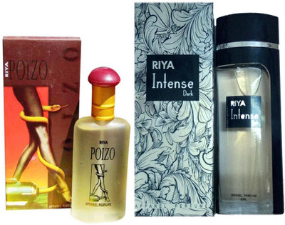 

Riya INTENSE DARK PERFUME 80 ML +POIZO PERFUME 30 ML Eau de Parfum - 80 ml(For Men & Women)