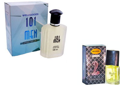 

Wellgoods Set of (2) 101 MEN~Cobra --120ml Eau de Parfum - 120 ml(For Men & Women)