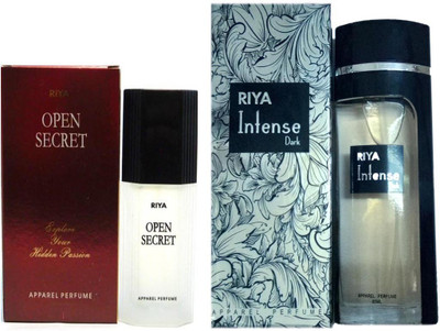 

Riya INTENSE DARK PERFUME 80 ML +OPEN SECRET PERFUME 30 ML Eau de Parfum - 30 ml(For Men & Women)