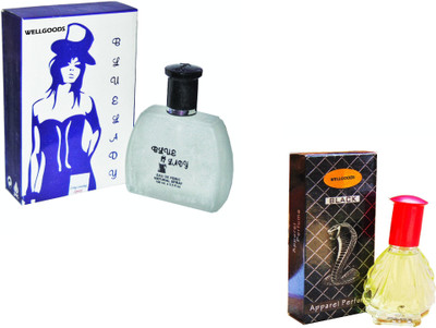 

Wellgoods Set of (2) Blue Lady~ Cobra -130ml Eau de Parfum - 130 ml(For Men & Women)