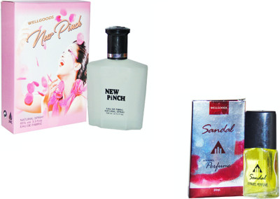 Wellgoods Set of (2) New Pinch~Sandel --120ml Eau de Parfum - 120 ml(For Men & Women)