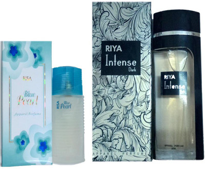 

Riya INTENSE DARK PERFUME 80 ML + BLUE PEARL PERFUME 30 ML Eau de Parfum - 80 ml(For Men & Women)