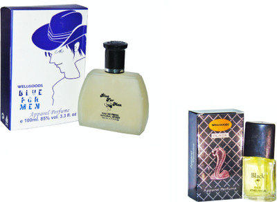 

Wellgoods Set of (2) Blue For Men ~ Cobra --120ml Eau de Parfum - 120 ml(For Men & Women)