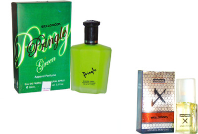 

Wellgoods Set Of (2) Groomy Green ~ X-Black --120ml Eau de Parfum - 120 ml(For Men & Women)