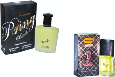

Wellgoods Set of (2) Attractive Black ~ Cobra --120ml Eau de Parfum - 120 ml(For Men & Women)