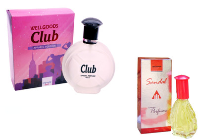 

Wellgoods Set of (2) Club ~ Sandel -130ml Eau de Parfum - 130 ml(For Men & Women)