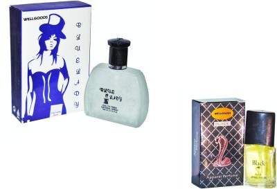 

Wellgoods Set of (2) Blue Lady~ Cobra --120ml Eau de Parfum - 120 ml(For Men & Women)